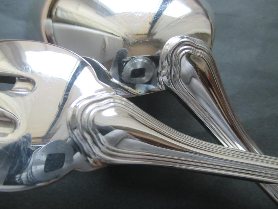 仏蘭西高級銀器クリストフルシルバー　サーバーフォーク＆スプーン２本　スパトゥール