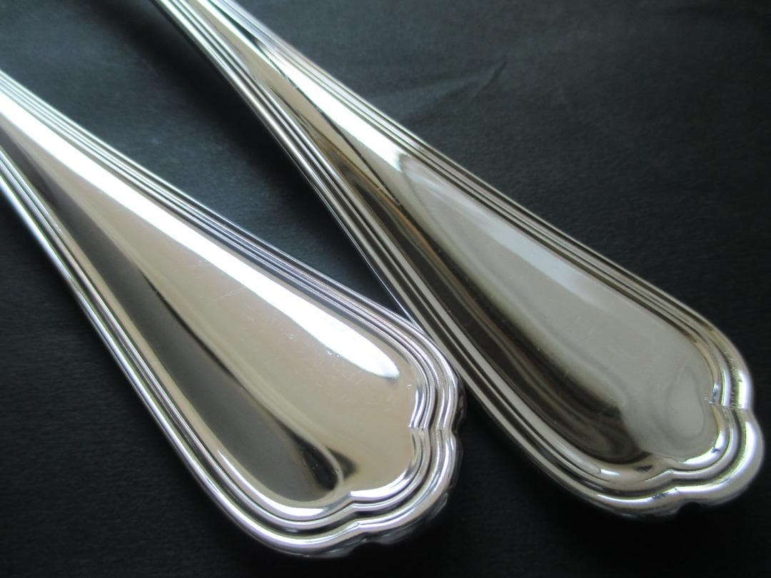 仏蘭西高級銀器クリストフルシルバー　サーバーフォーク＆スプーン２本　スパトゥール