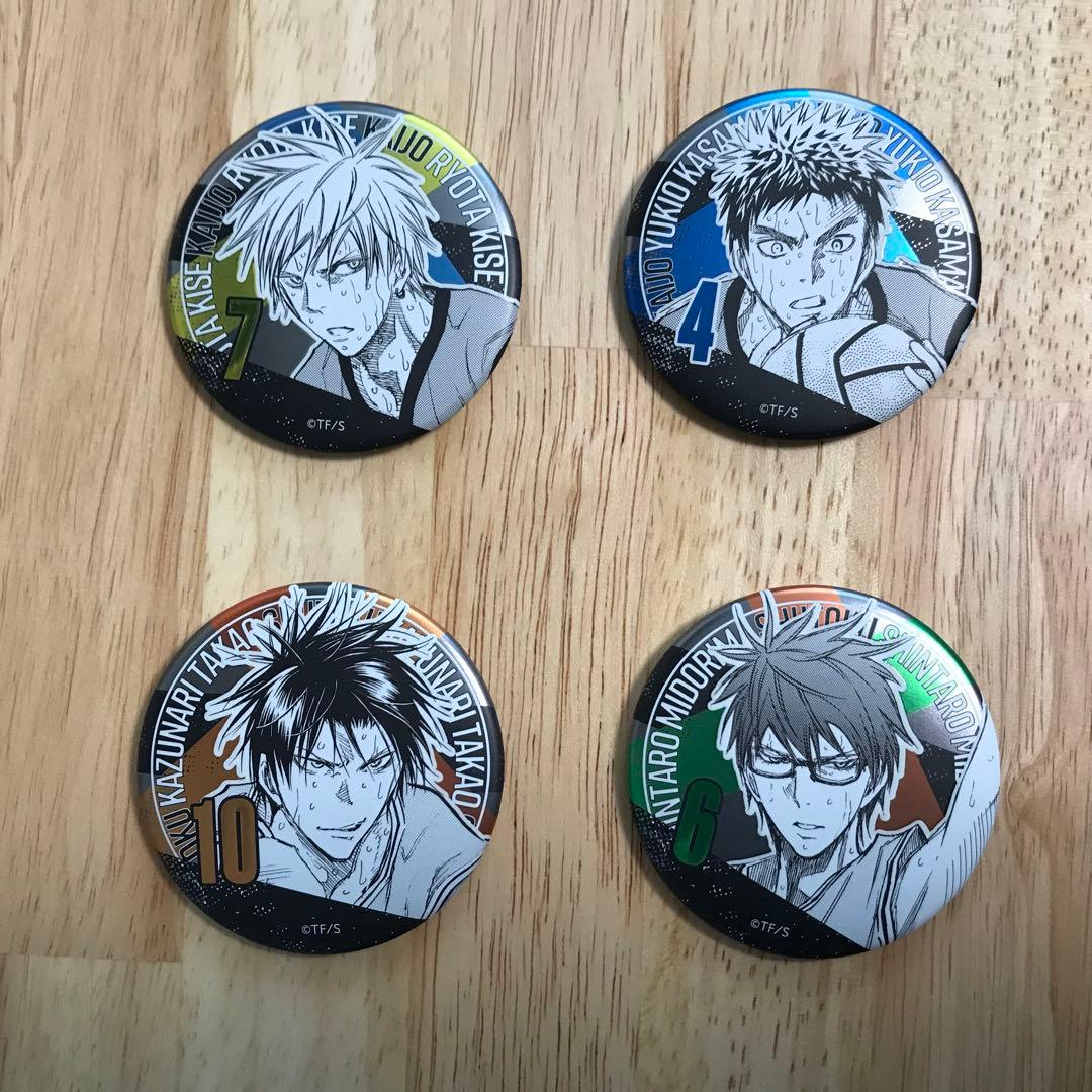 黒子のバスケ』デコレクション缶バッジ12種中10種 - メルカリ