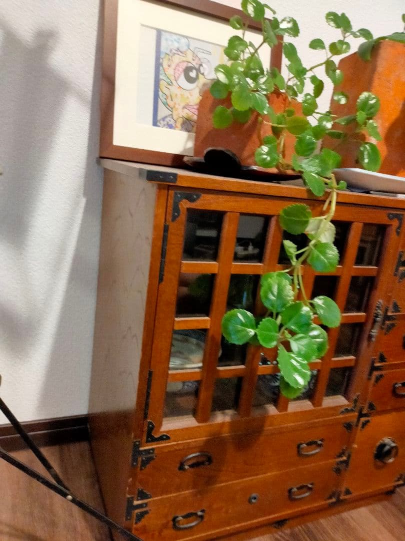 棚　鉄枠　アンティーク