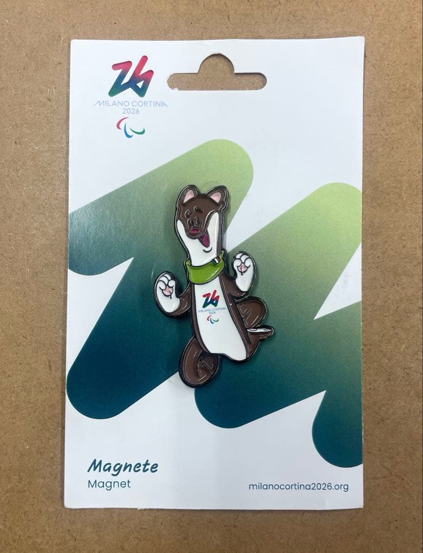 ミラノコルティナオリンピック ミロ マグネット パラリンピック - メルカリ