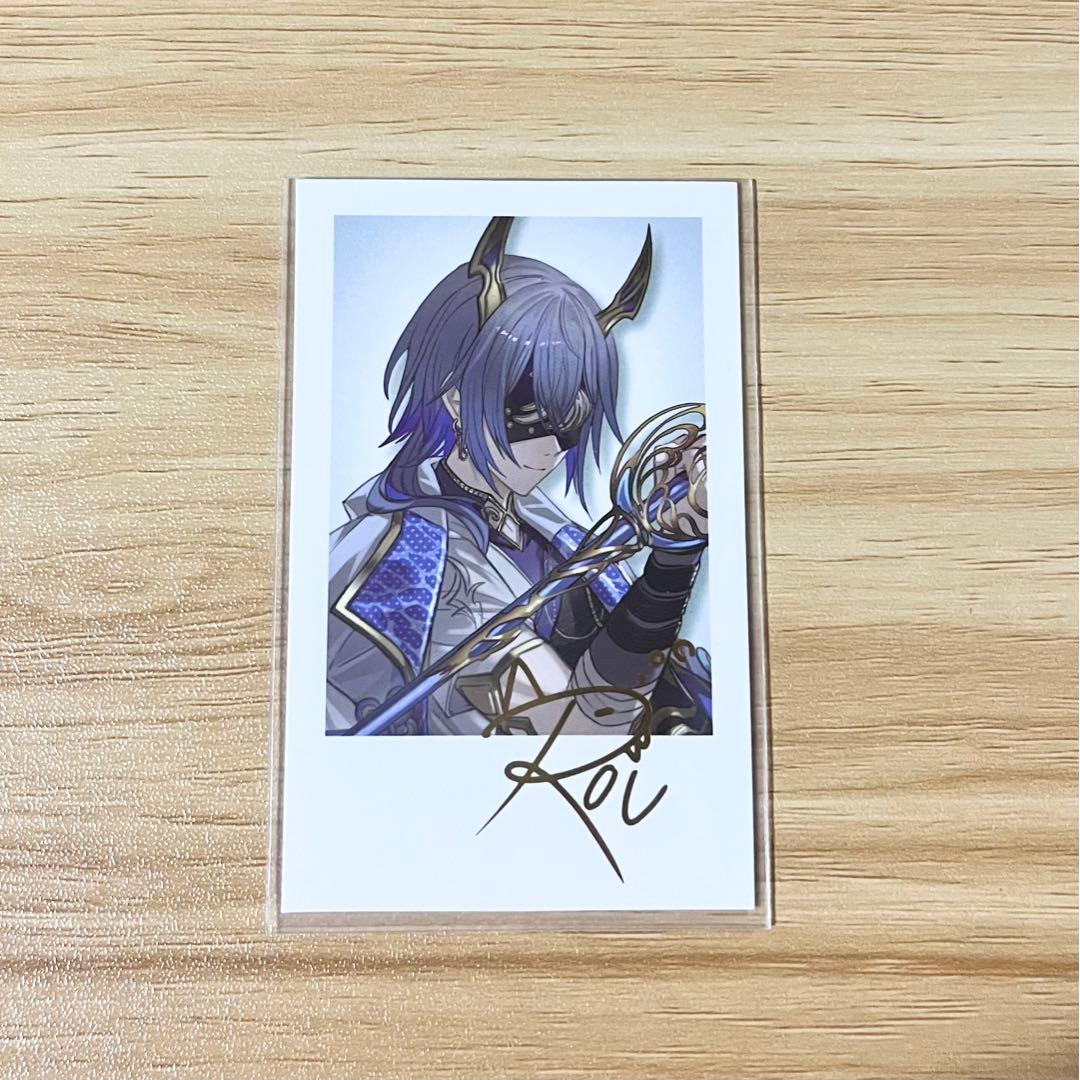 にじさんじ 小柳ロウ レア ランダム チェキ風カード 箔押し - メルカリ