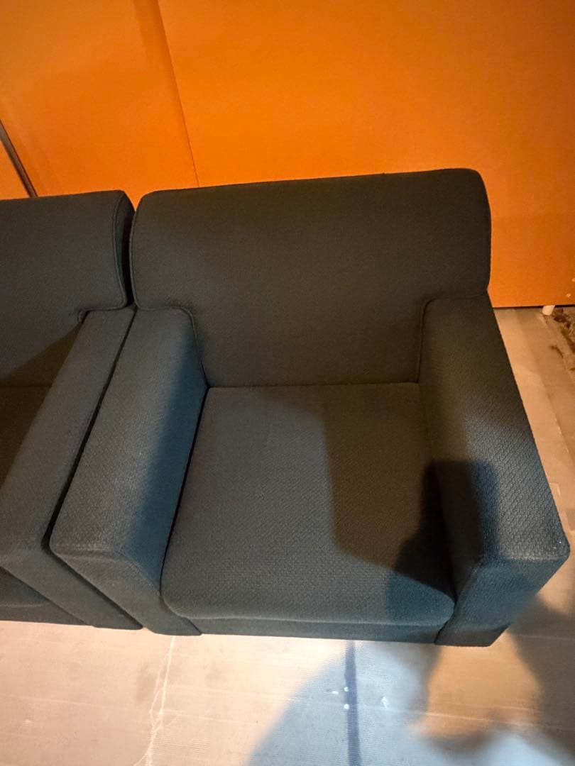 応接室用ソファ1人掛け×3、3人掛け×1 引き取り限定