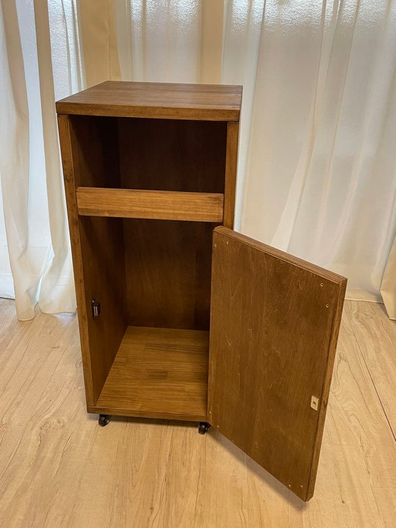 ゴミ箱　ヴィンテージ　アンティーク　ダストボックス　ウォルナット　木製