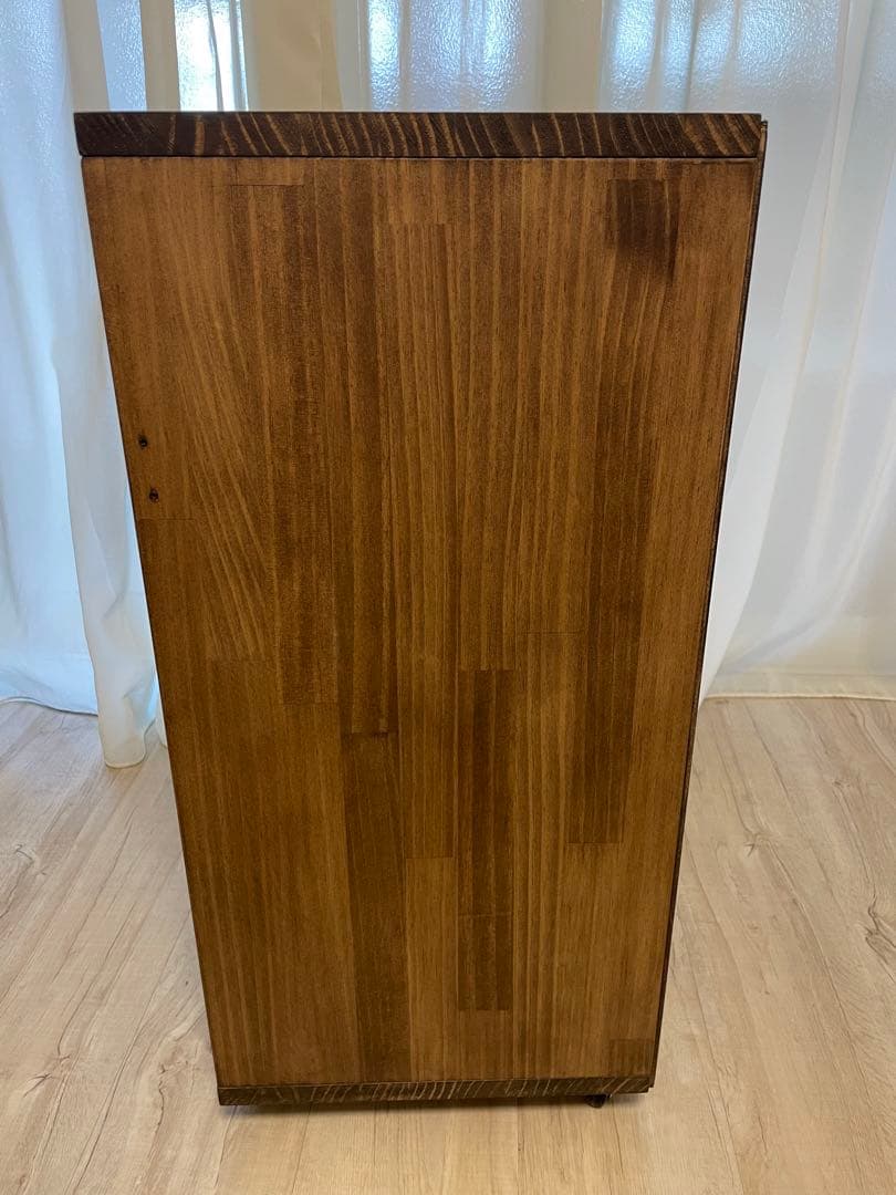 ゴミ箱　ヴィンテージ　アンティーク　ダストボックス　ウォルナット　木製