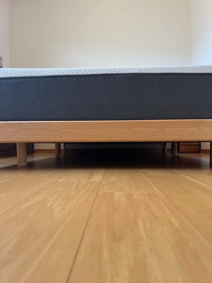 直接引き取りのみ　ダブルベッド&エマスリープダブルマットレスのセット　岡山・倉敷