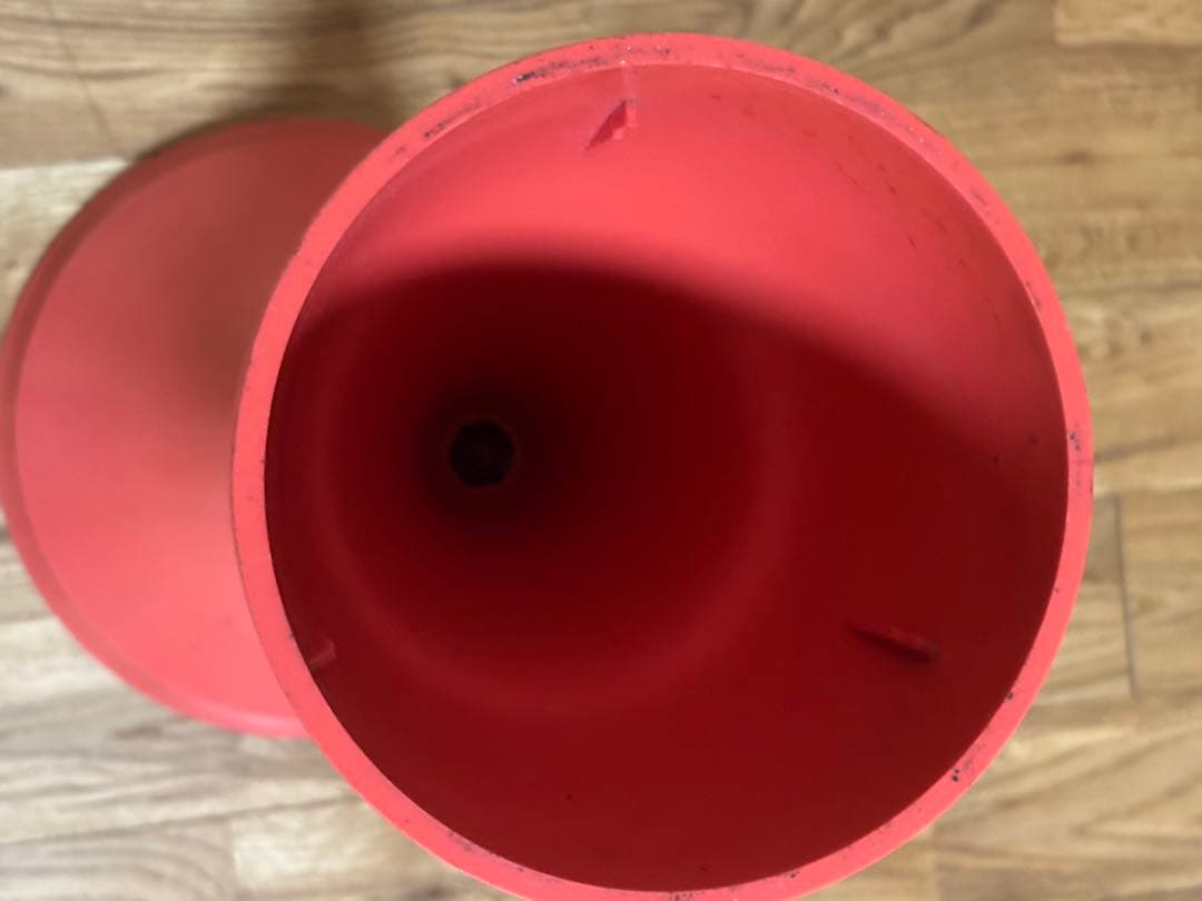 昭和レトロ　ポップ　灰皿　スタンド　アッシュトレイ ピンク