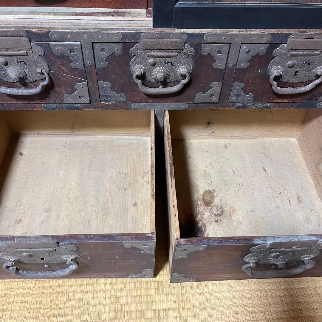 大正ロマン　アンティーク　箪笥