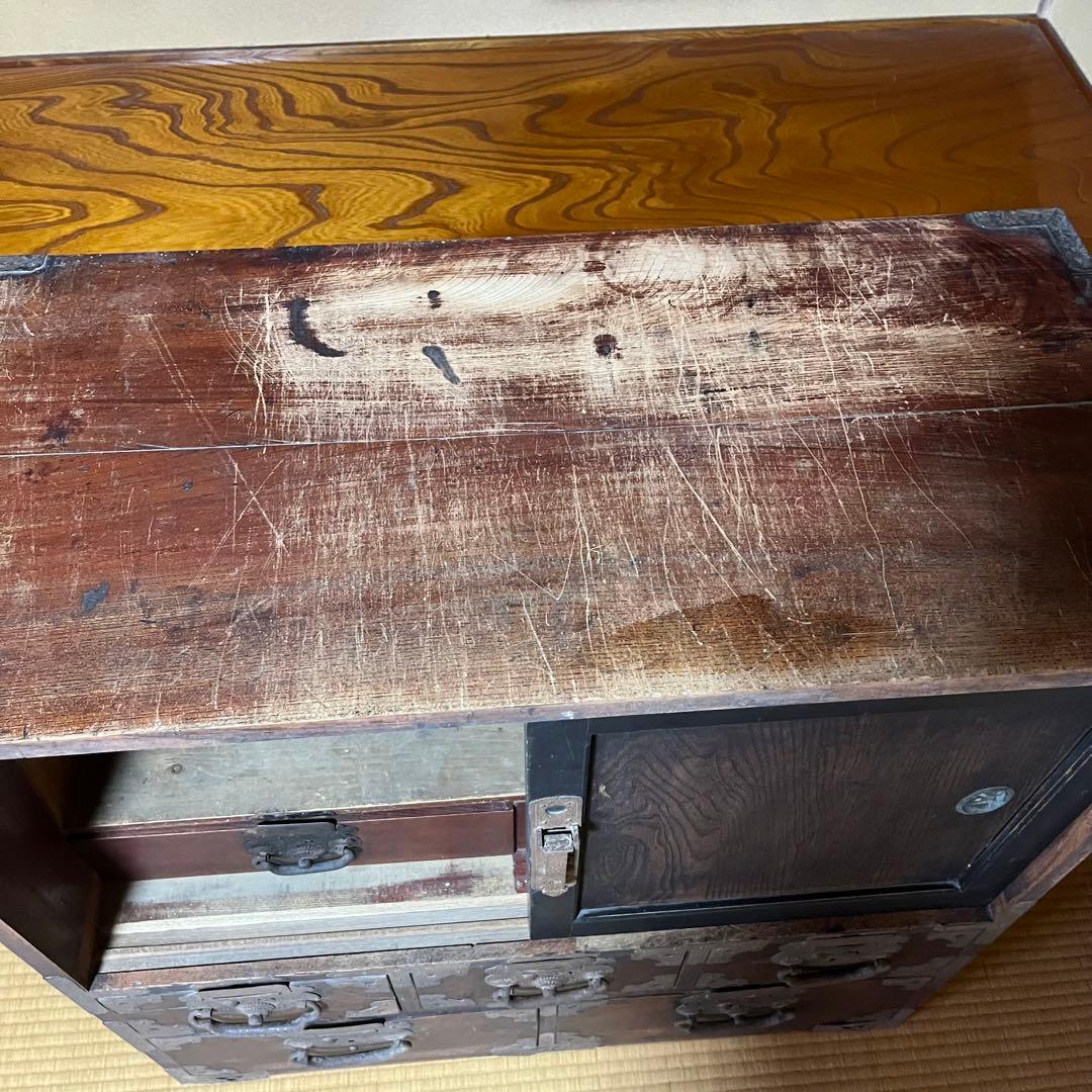 大正ロマン　アンティーク　箪笥