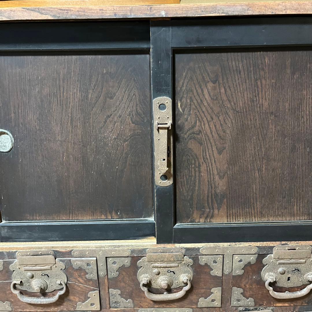 大正ロマン　アンティーク　箪笥