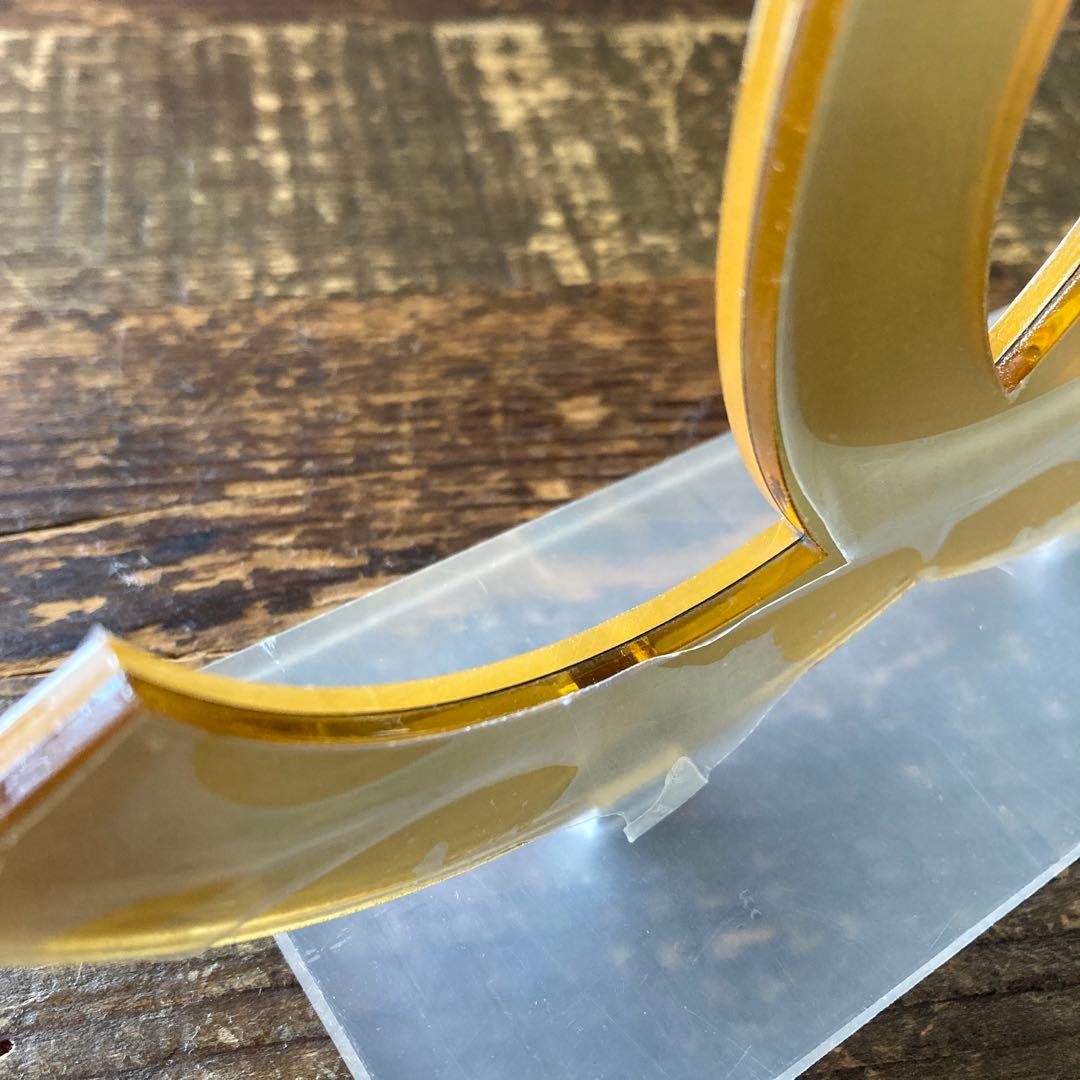 CHANEL ロゴ置物 ゴールド