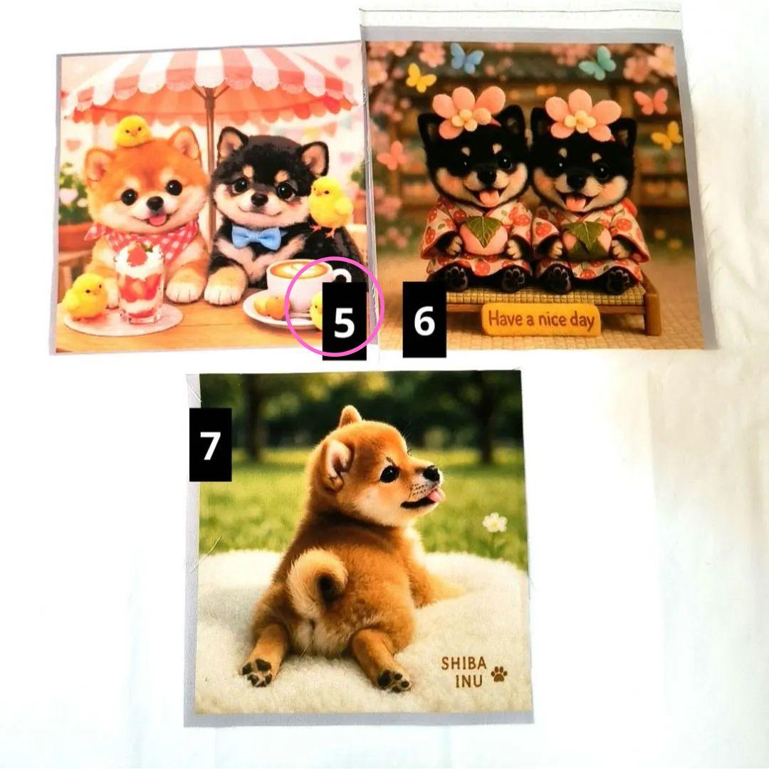 豆柴助様】ハンドメイドオーダー製作用パネル生地