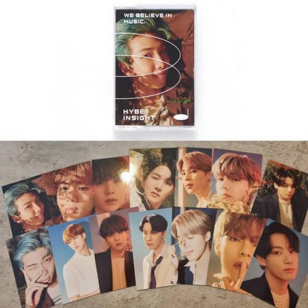BTS HYBE INSIGHT PHOTOCARD SET - メルカリ