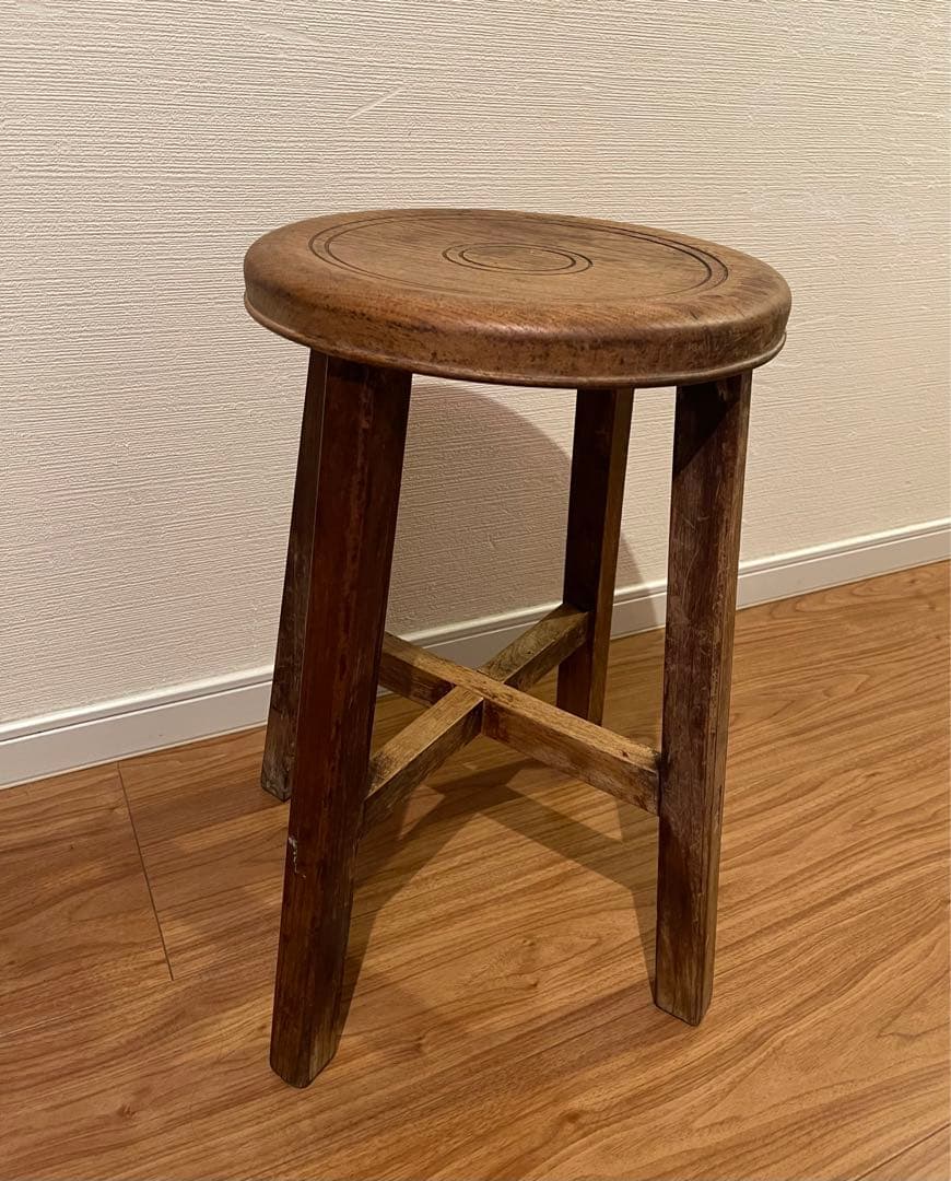丸椅子　スツール　レトロ