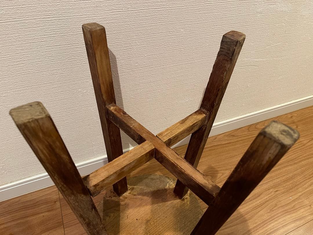 丸椅子　スツール　レトロ