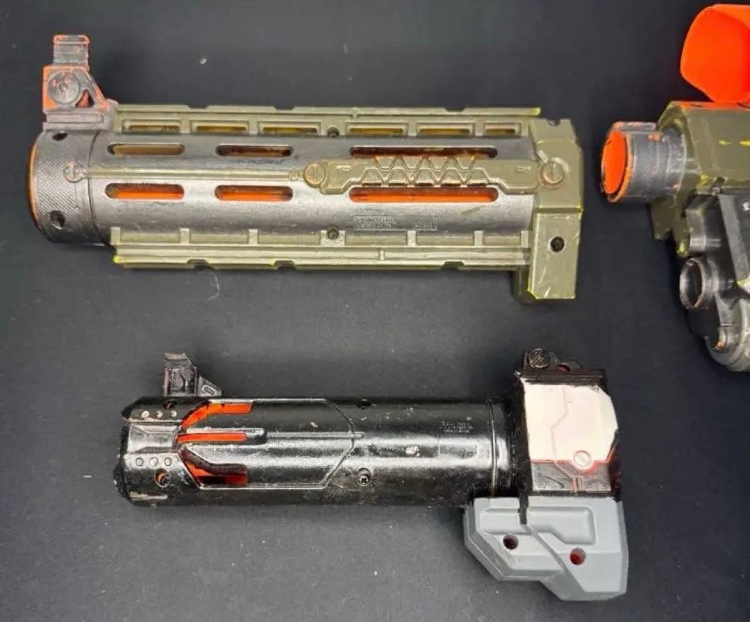 【NERF】魔改造 カスタム アタッチメント多数 スコープ付き 世界に一つ限定品