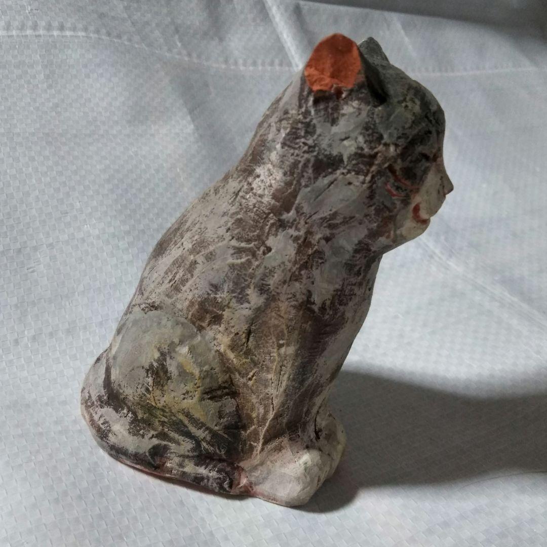 にしおゆき 猫 置物