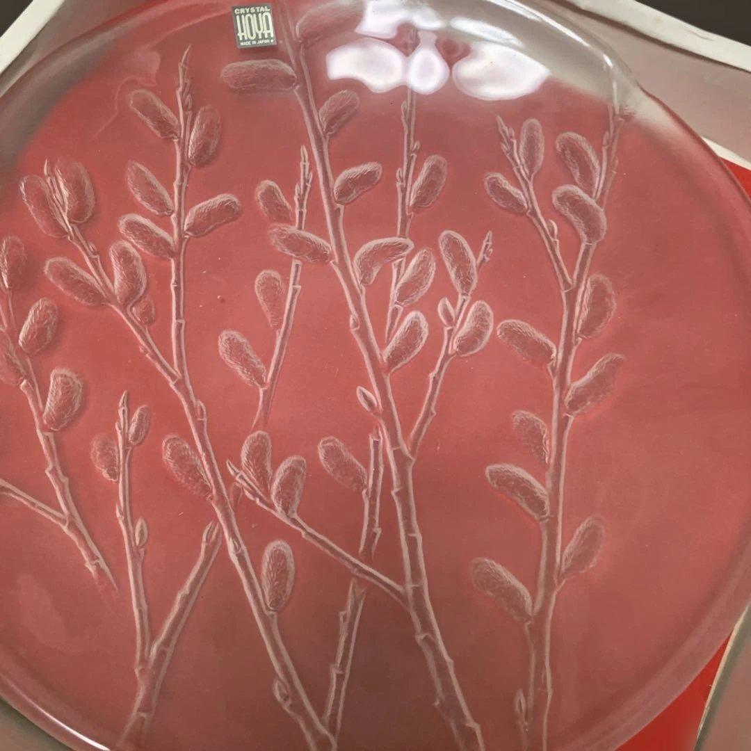 HOYAクリスタルセット大皿4枚 コップ6x2 HOYAクリスタルフアン必見