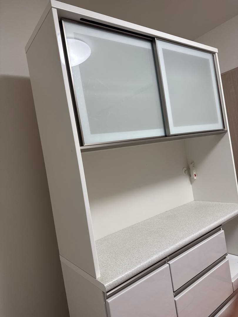 ニトリ　ニトリ　キッチンボード (アルミナ2 120KB WH)