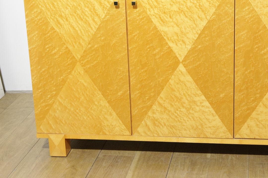 IDC大塚家具最高級「スプレンダー」シリーズ★バーズアイメープル　サイドボード