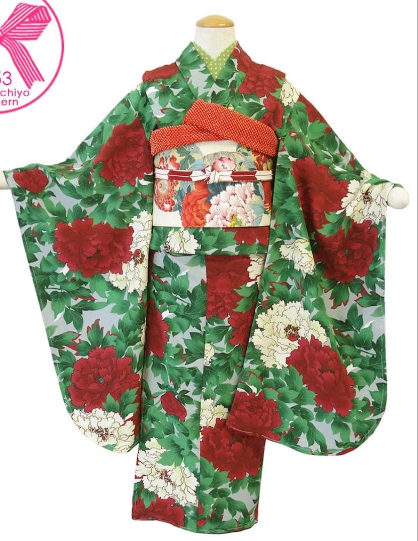 豆千代モダン　七五三　アンティーク