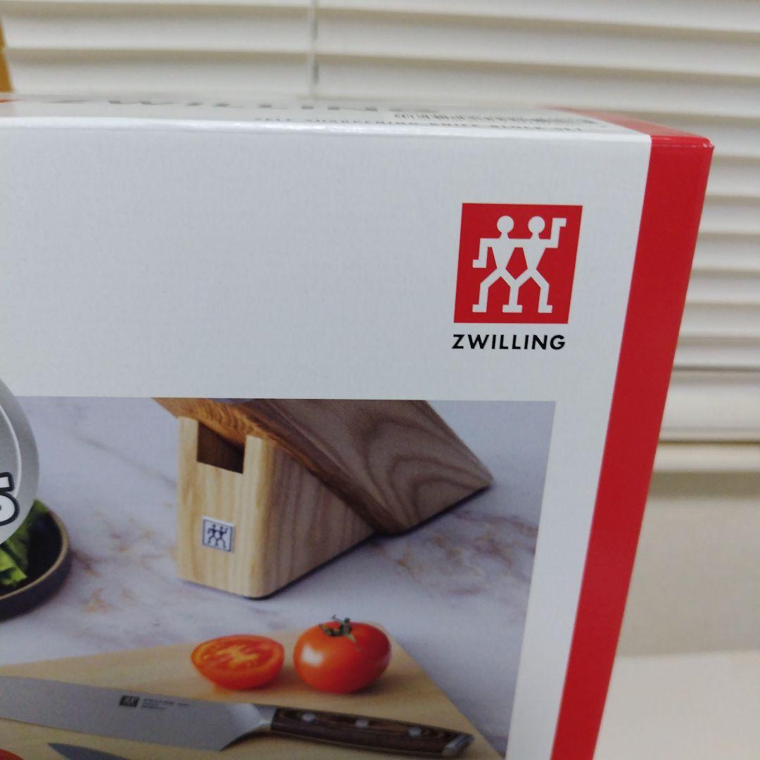 ツウィングシャープニングナイフブロックセット研ぎ機能付き新品