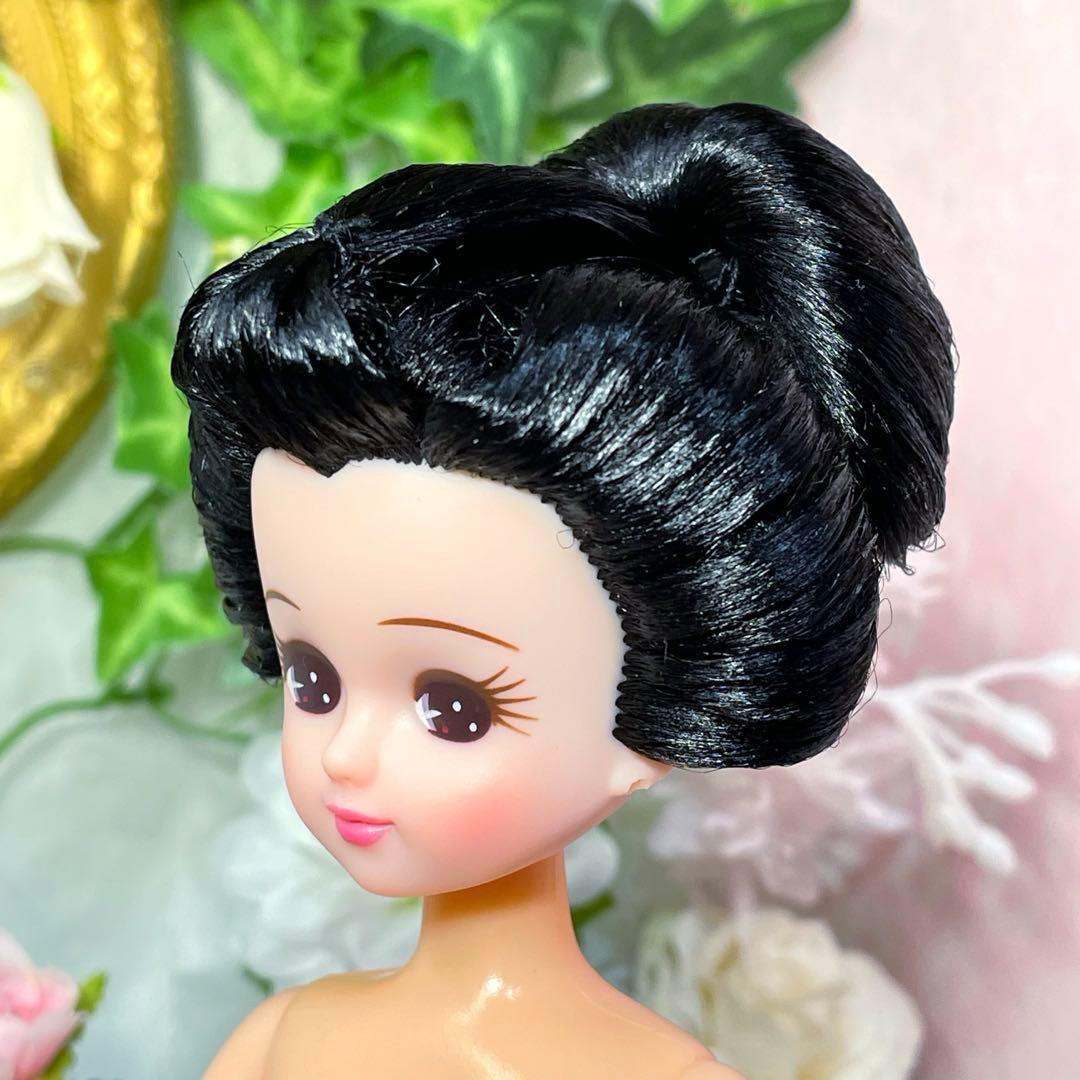 リカちゃん 日本髪風 本体のみ ☆リユース ハンドメイド - メルカリ