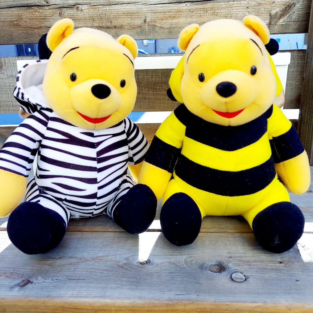 ディズニー くまのプーさん 着ぐるみ ぬいぐるみ 蜂蜜瓶 小物入れ 未