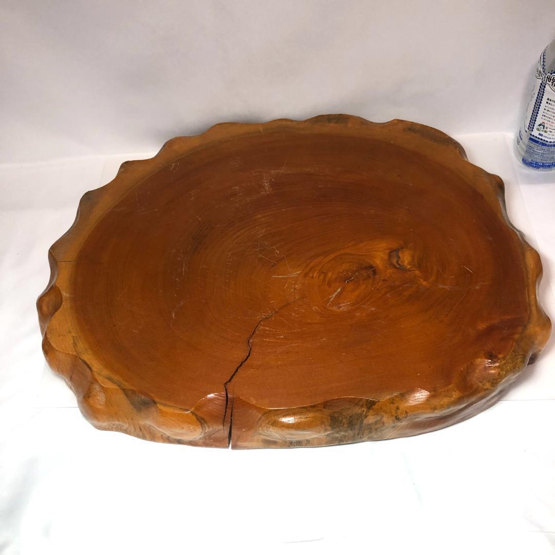 盆栽台、華台　花台　盆栽卓　飾り台　天然木 　53㎝、7.1kg