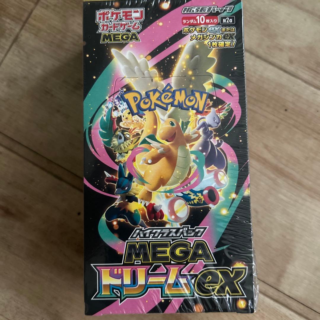 ポケモンカードゲーム MEGAドリームex 10パック入り - メルカリ