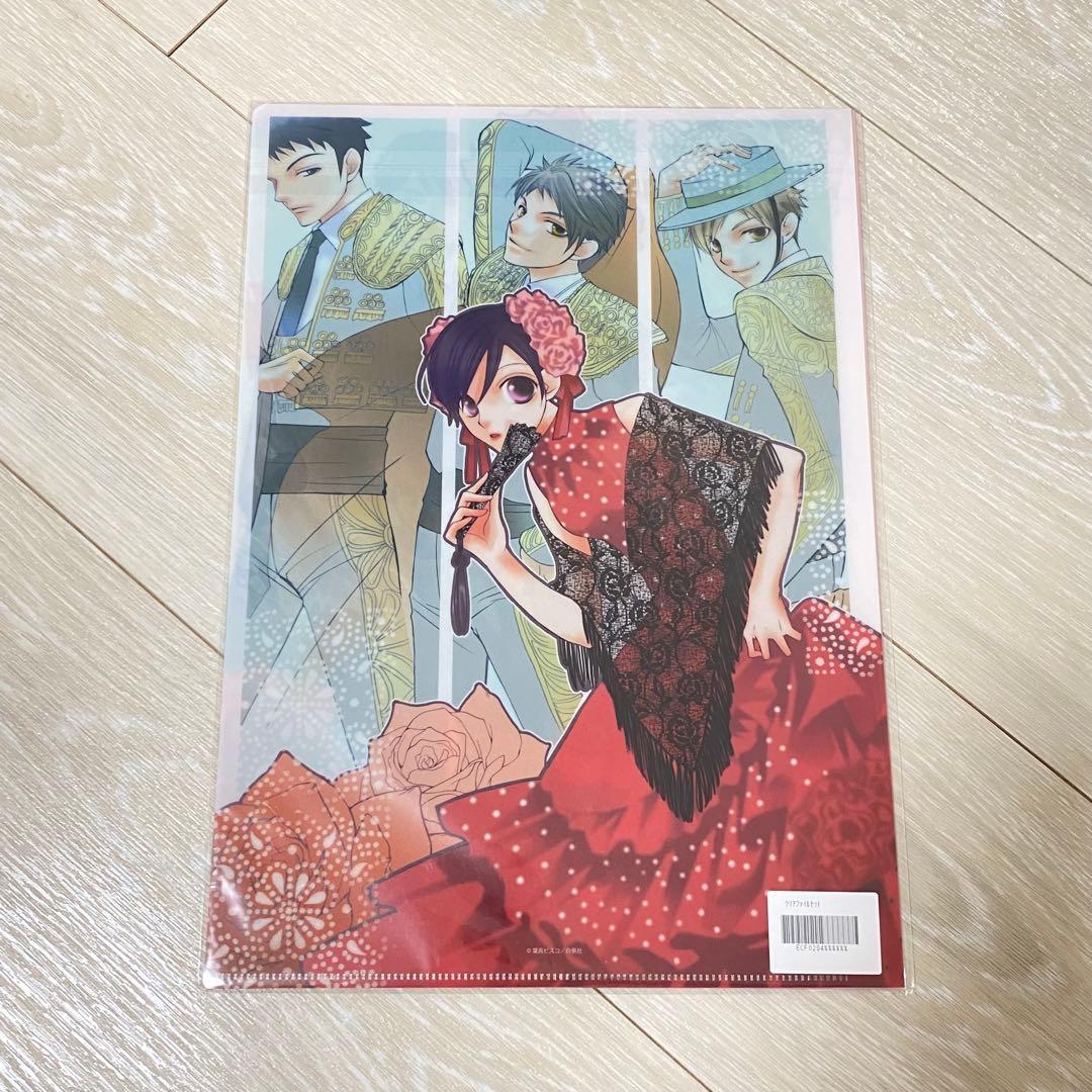 桜蘭高校ホスト部 カフェ 書き下ろしクリアファイルセット A4サイズ