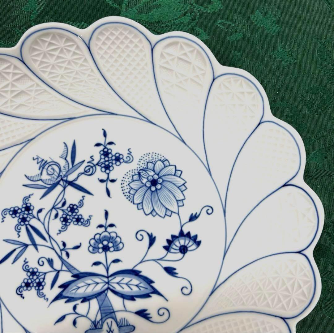 ★マイセン★ブルーオニオン★ディッシュラウンド29 ㎝★新品未使用★一級品★