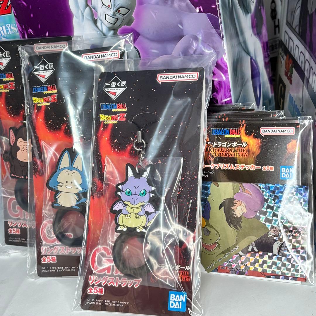 一番くじドラゴンボール フィギュア4体＆販促物付 下位賞52点 大量セット 悟空