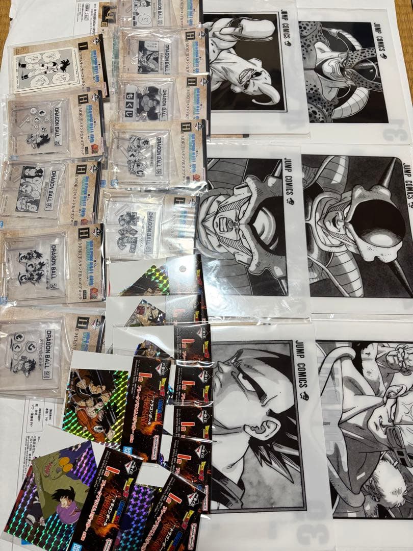 一番くじドラゴンボール フィギュア4体＆販促物付 下位賞52点 大量セット 悟空