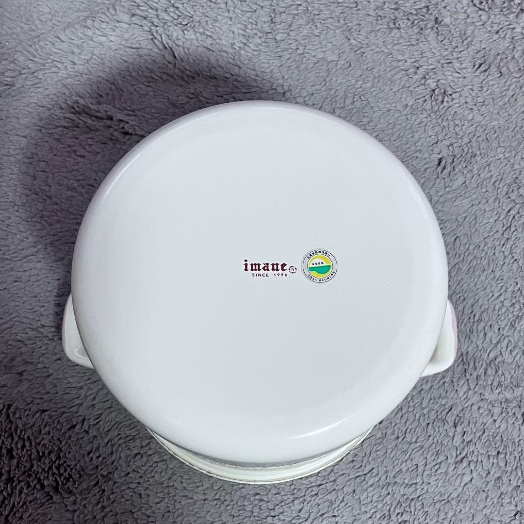 イマン　ローズバスケット　ホーローストッカー