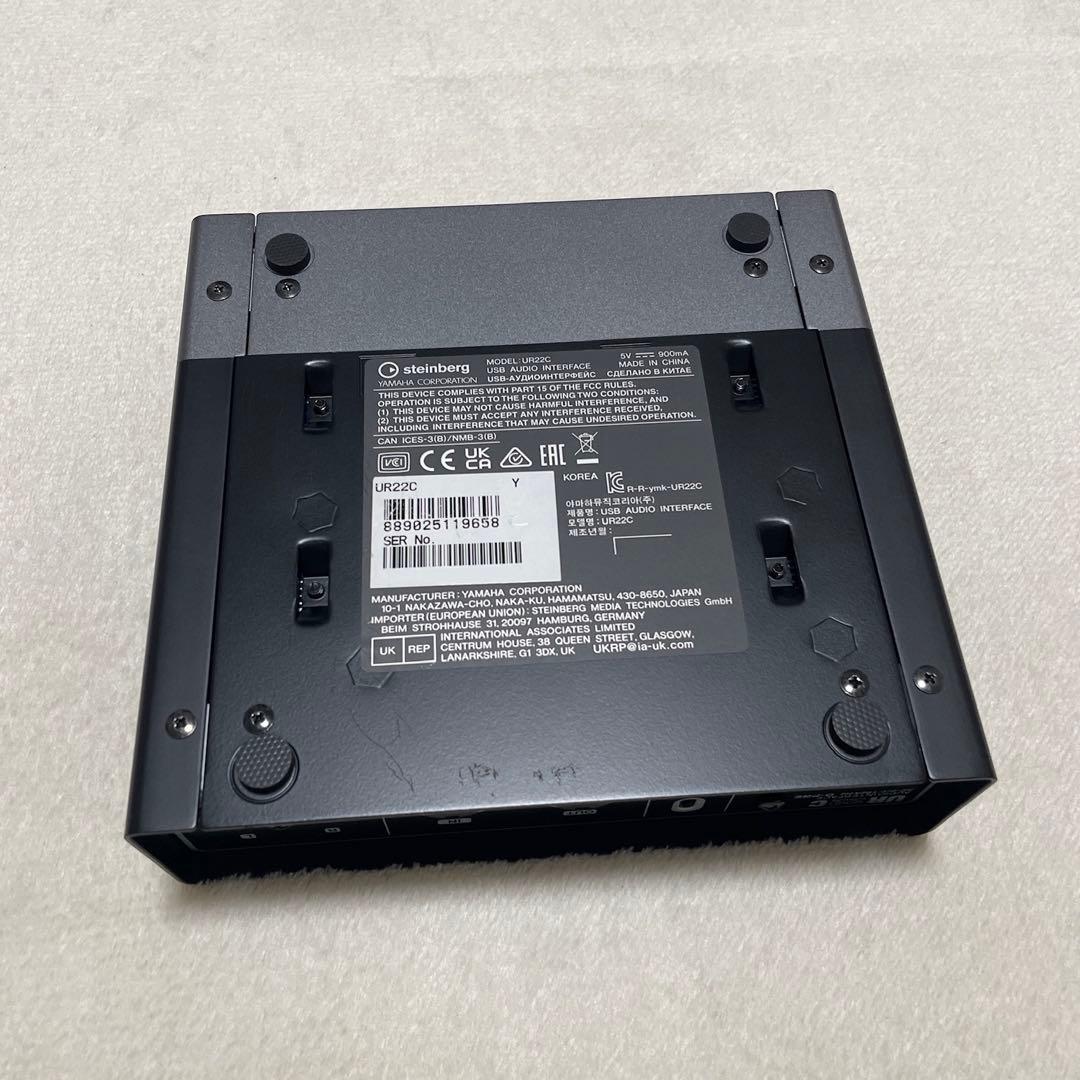 Steinberg UR22C スタインバーグ オーディオインターフェース