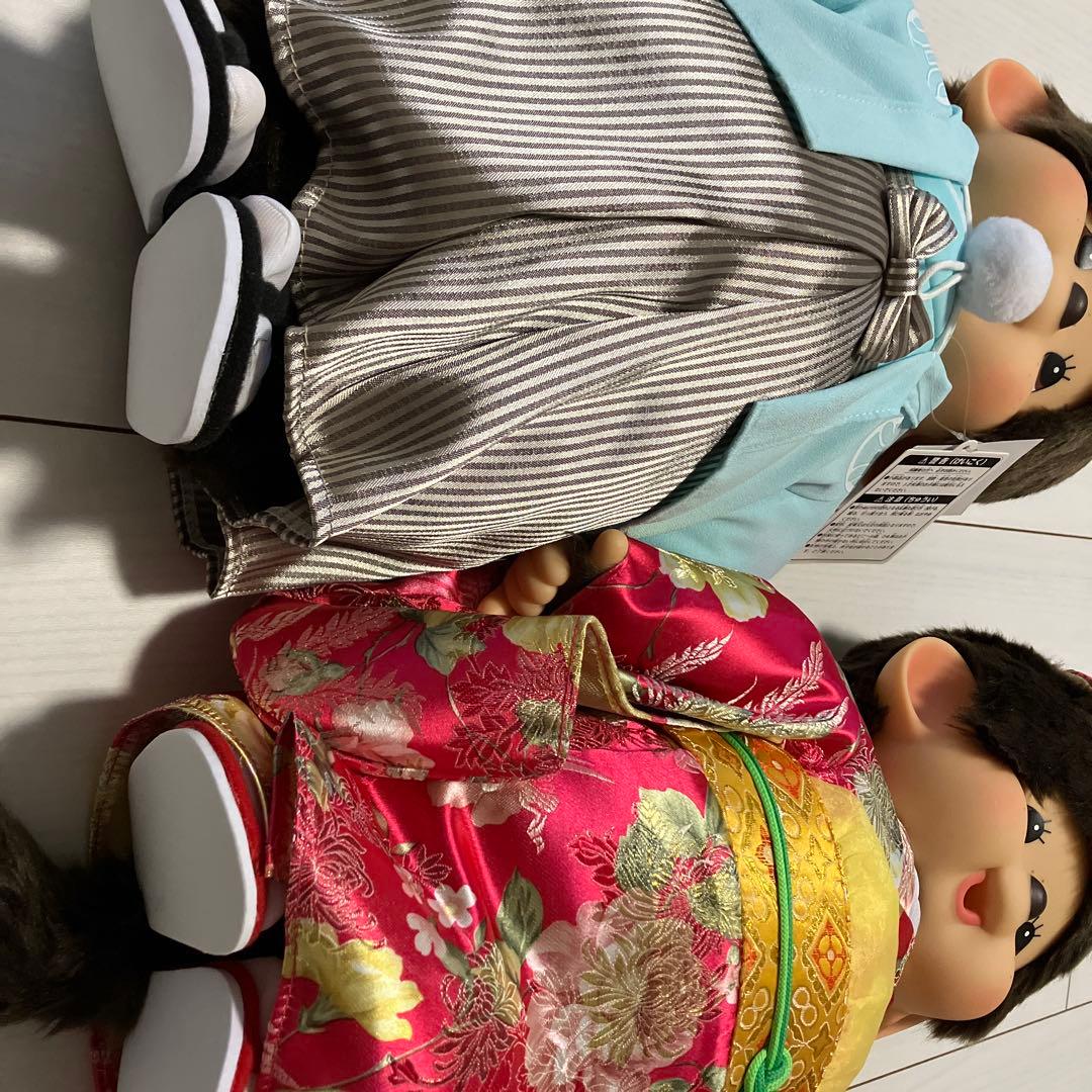 振袖 袴 和装モンチッチ L