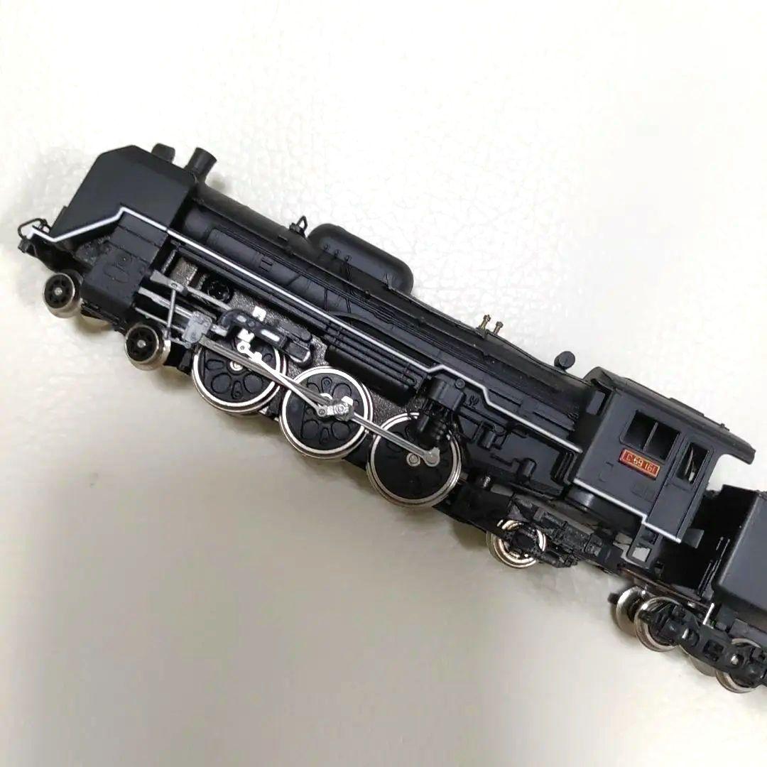 黒い蒸気機関車Ｃ59モデルＮゲ−ジ未使用