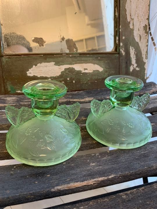 1900年代　イギリス　アンティークガラス　セット
