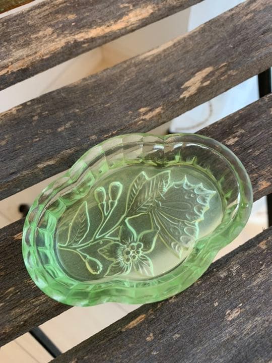 1900年代　イギリス　アンティークガラス　セット