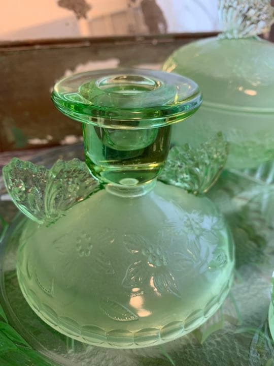 1900年代　イギリス　アンティークガラス　セット
