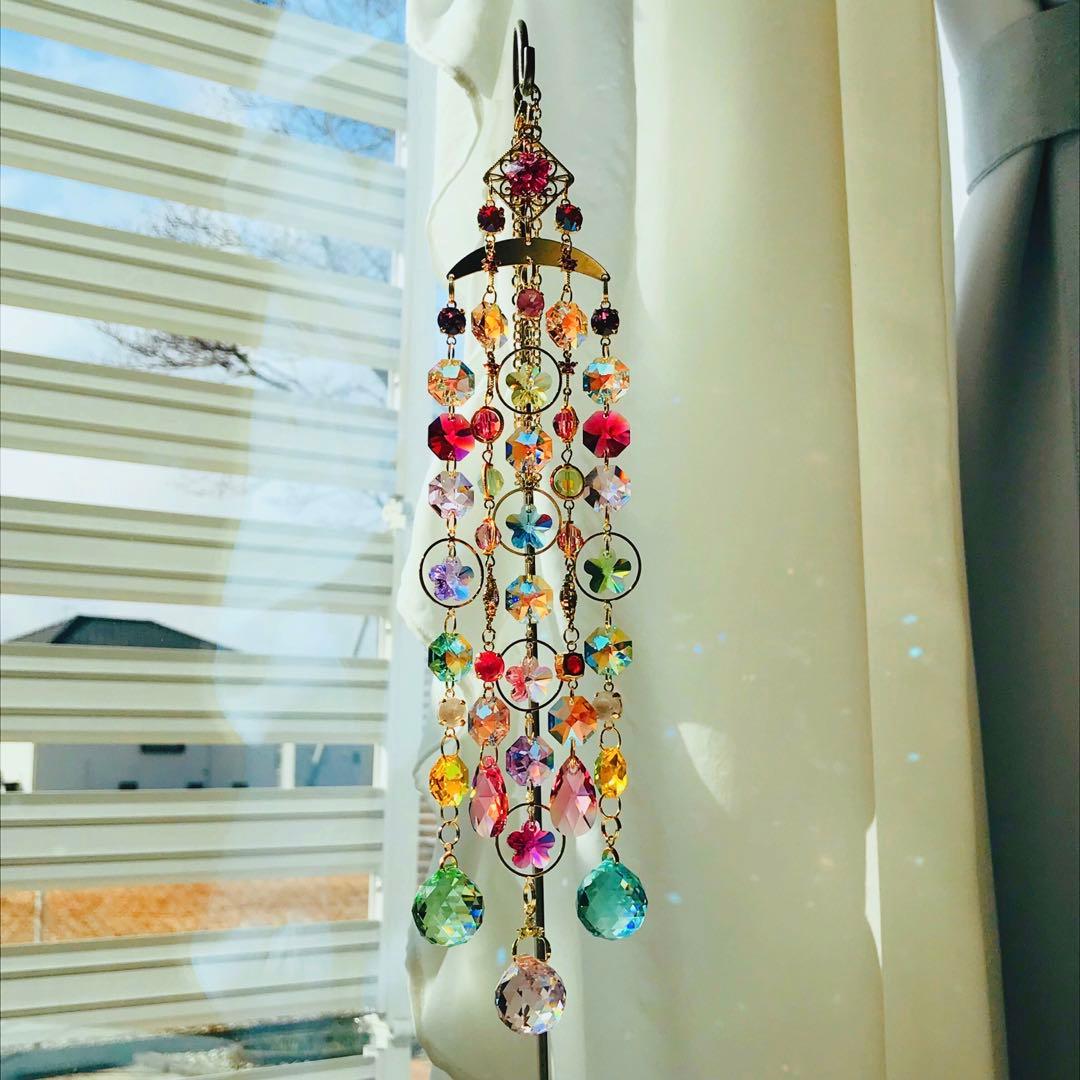 ひな祭り✩.*˚ SWAROVSKIサンキャッチャー