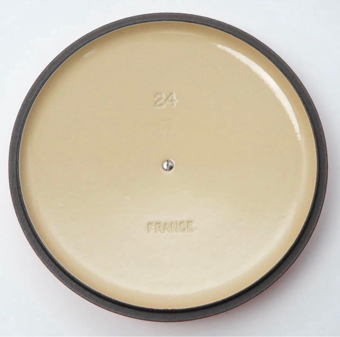 【新品】LE CREUSET　ココット ロンド オレンジ　24cm