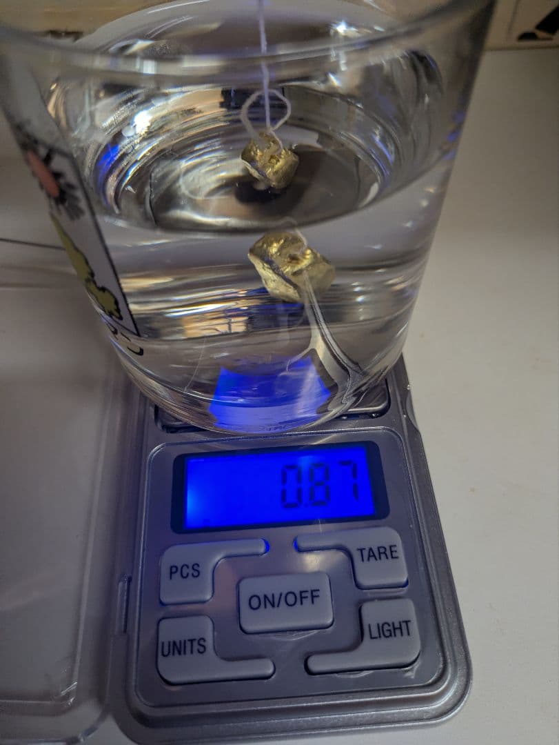 18金　塊　13.3g　k18