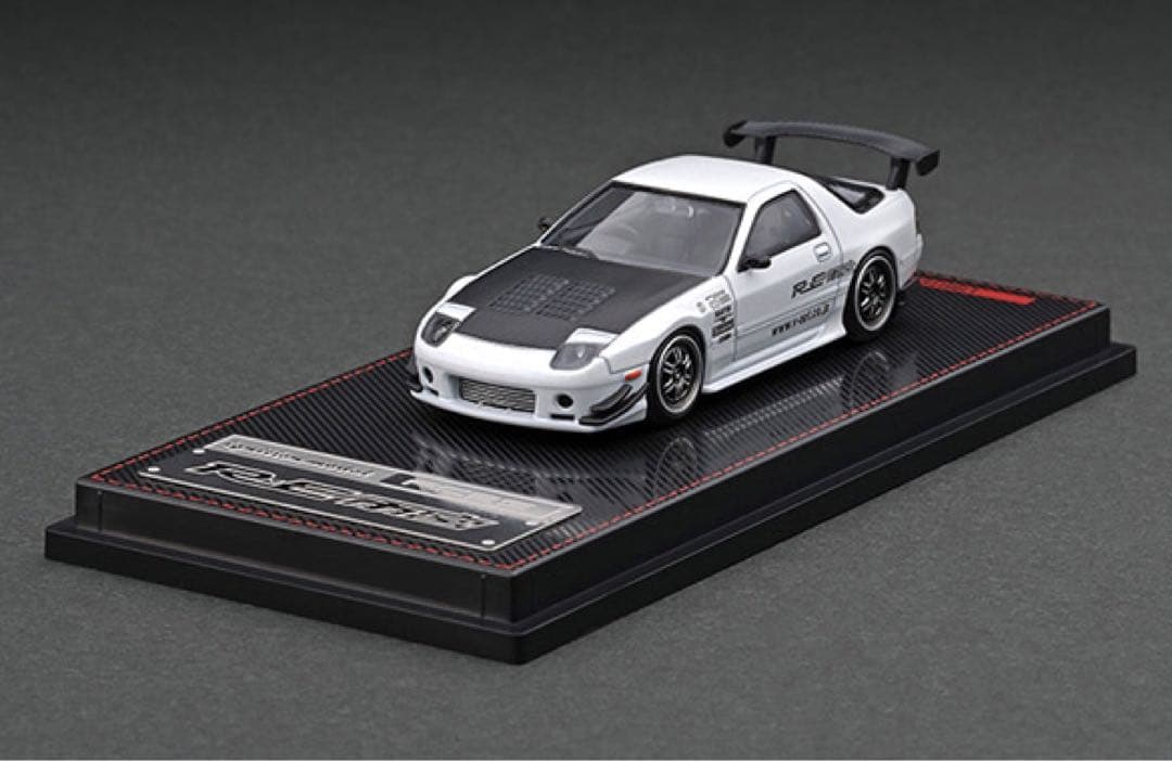 イグニッションモデル 1/64 マツダ RX-7 FC3S RE雨宮 ホワイト - メルカリ