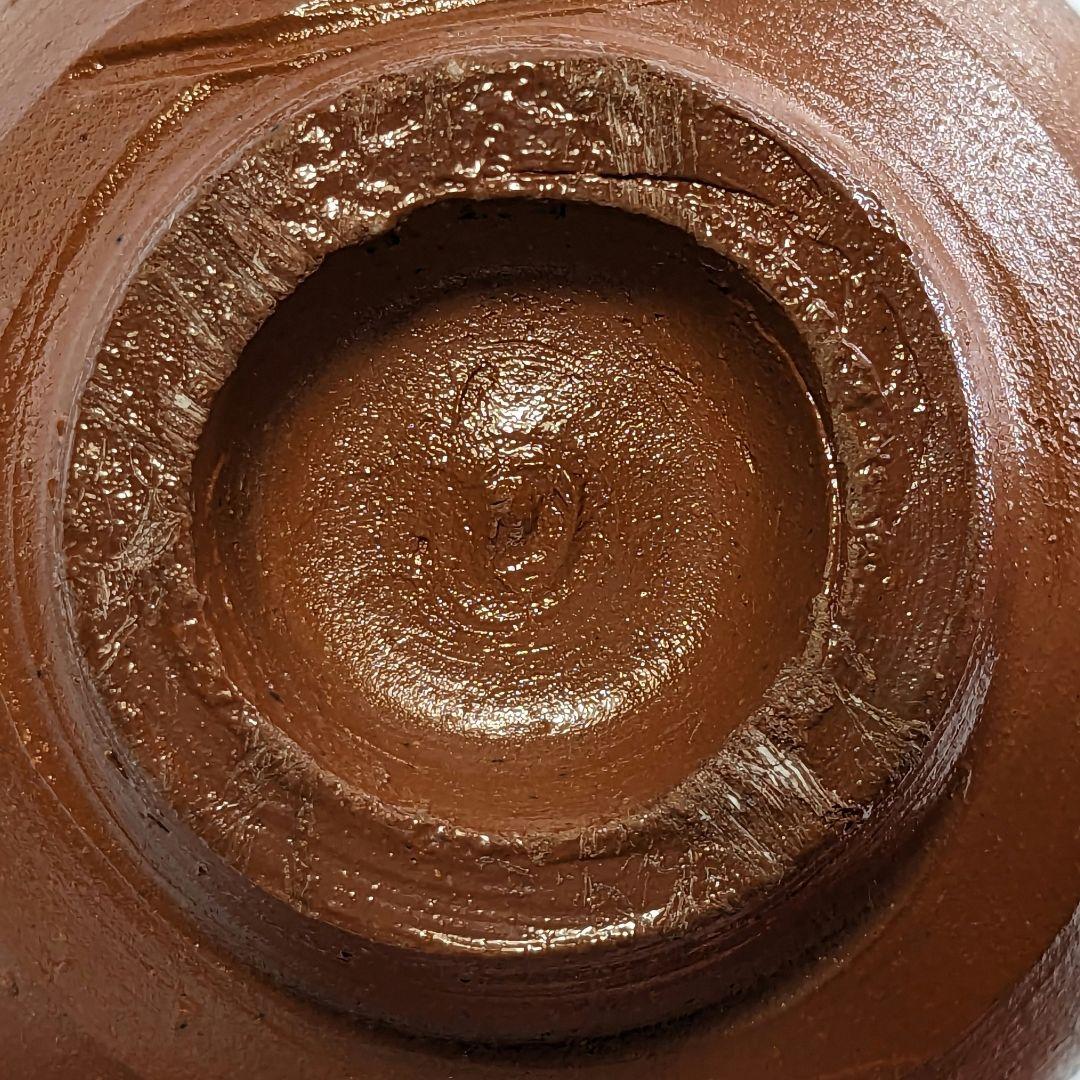 岡山県重要無形文化財 吉本正 備前焼 酒杯 共箱 緋襷 酒器 酒呑 ぐい呑 酒盃