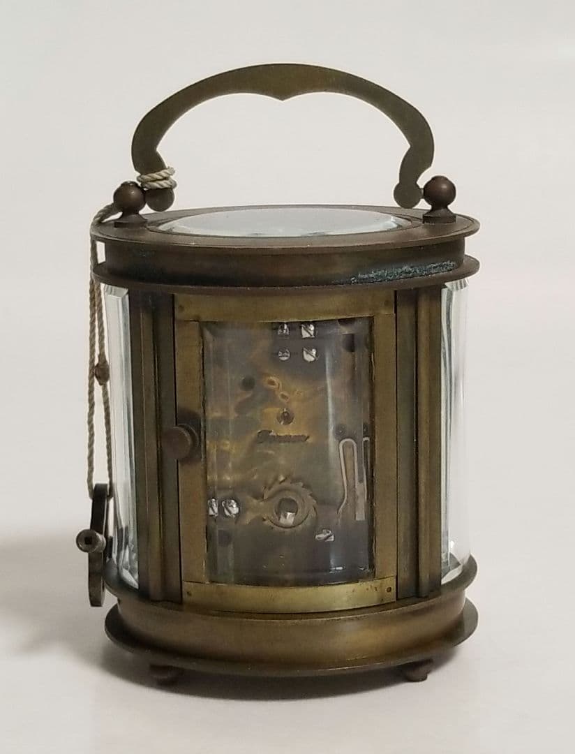 ジャンク品 Forum アンティーク 枕時計 置時計 フランスデザイン