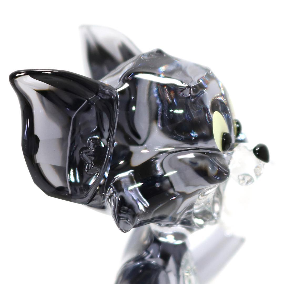 【極美品】スワロフスキー トム トムとジェリー 置物 トム&ジェリー