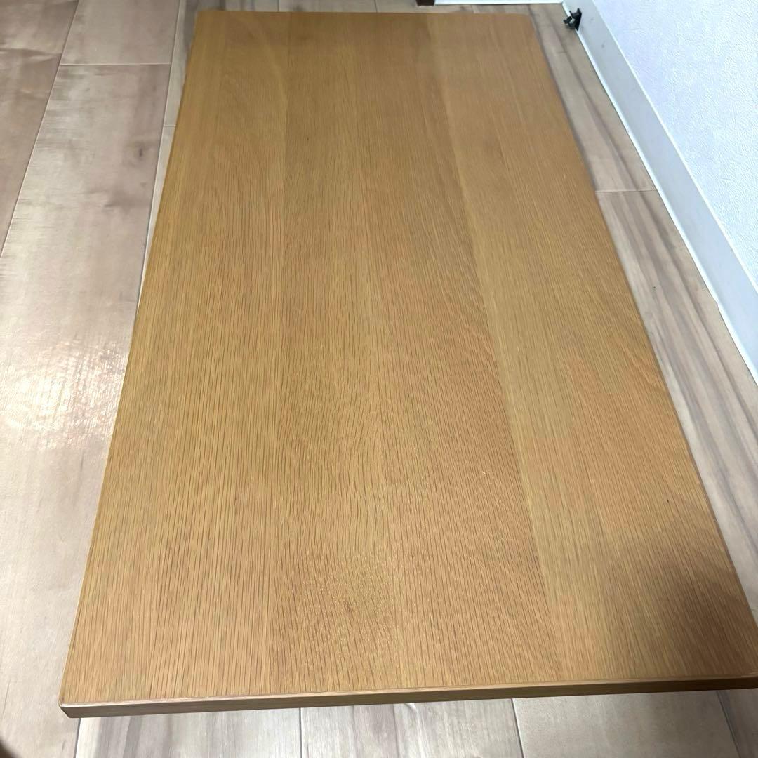 無印良品　折りたたみローテーブル・幅９０ｃｍ・オーク材　折りたたみテーブル