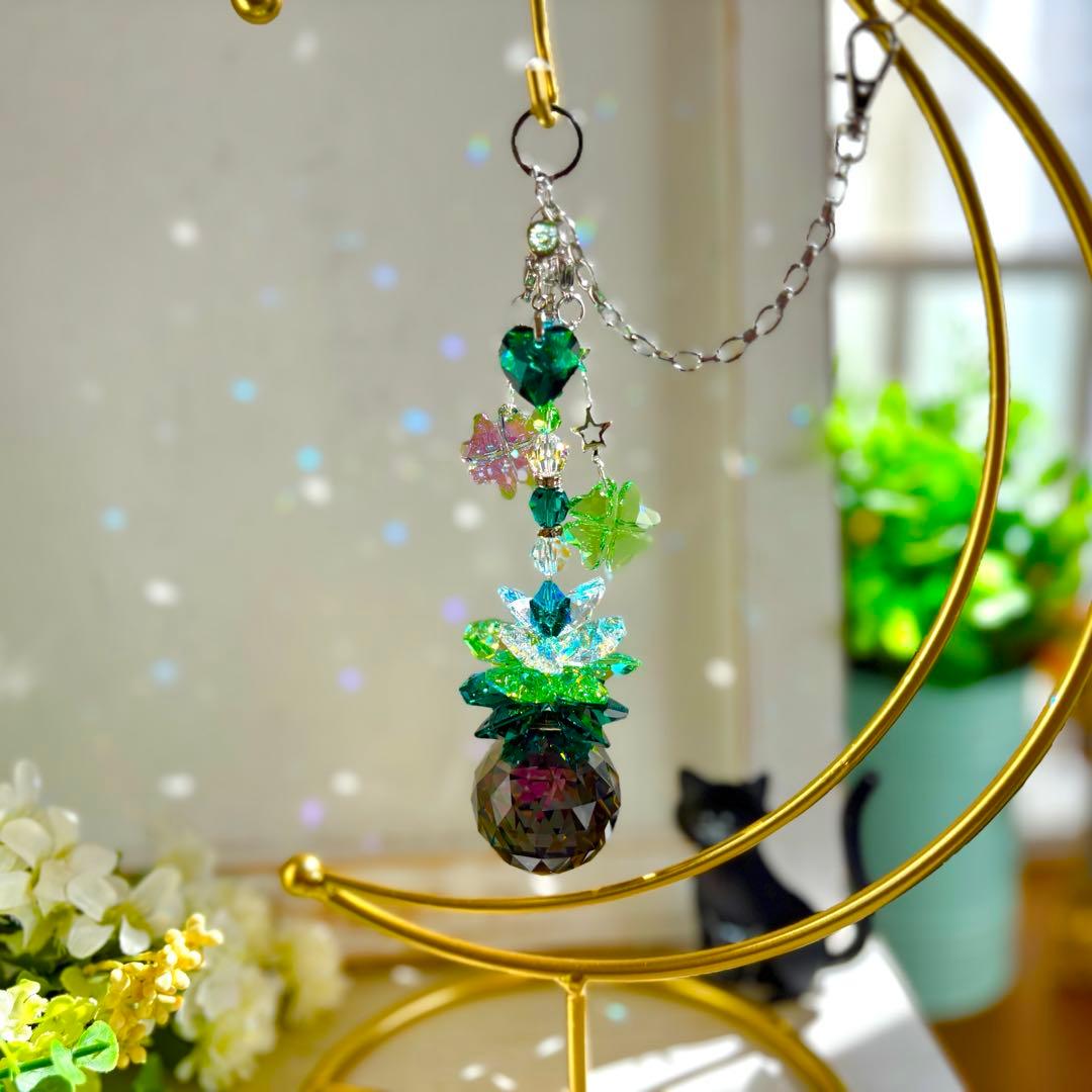 完売　専用ページ　SWAROVSKIサンキャッチャー ✩.*˚ ④シルバーナイト